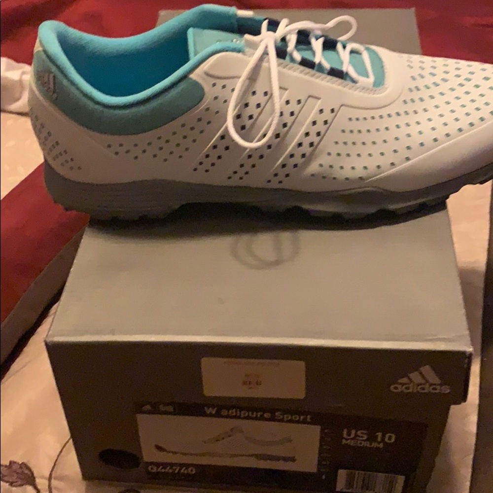 Adidas Womens Adipure Sport Golf Shoe Size 10